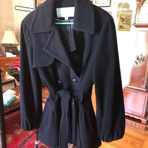XL Jessica Simpson camel hair pea coat